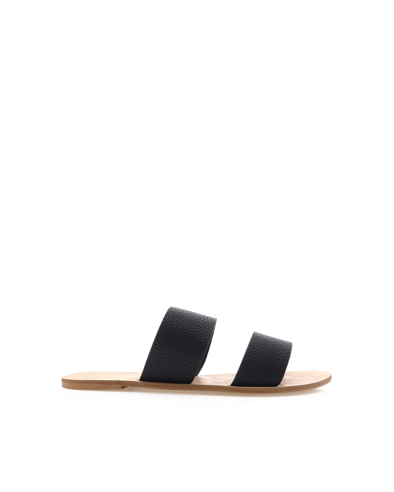 CUBAN - BLACK PEBBLE-Sandals-Billini-Billini